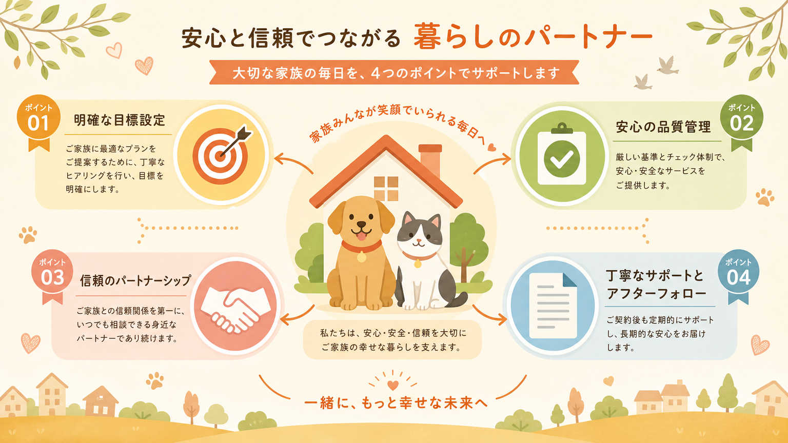 ペット可物件の探し方の結論|4つのポイントを押さえれば見つかる